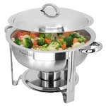 5.3 Qt. Round Stainless Steel Professional Chafing Dish/food Warmer/buffet Serve. Fixed Price $58.99.