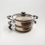 Amc Induction Stainless Steel Cookware 4 Piece Pot Set. Fixed Price $135.00.