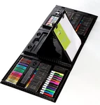 Set Kids Piece Drawing Artist Painting 154 Kit Case Easel Pencils Trifold. Fixed Price $37.63.