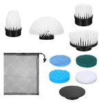 Ckhoid Electric Spin Scrubber Replacement Brush Green, Blue, White, Black. Fixed Price $20.41.