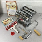 Marcato Atlas 150 Pasta Maker Machine Set Fettuccine Spaghetti Attachments Italy. Fixed Price $42.49.
