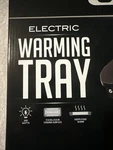 Ovente Warming Tray With Adjustable Temperature Control FW170S Silver New. Fixed Price $21.99.