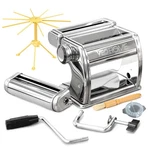 Manual Maker With Dryer Multi-pasta Stainless Steel Italian Flat Doug.... Fixed Price $78.60.