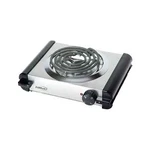 Single Electric Burner Deluxe Stainless Steel Body Metal Drip Pan 1000W. Fixed Price $46.58.