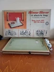 Vintage Cornwall Simmer Server Hot Electric Tray Model 1201. Fixed Price $20.00.