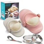 Empanadas Press Maker, Dumpling Mold Set With Dough Cutter, Mo.... Fixed Price $27.59.
