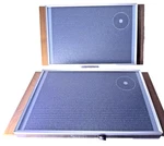Pair Vintage Cornwall Electro Glass Hot Server Trays Warming Plates. Fixed Price $34.97.