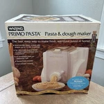Nib Waring Primo Pasta & Dough Maker Complete Sealed W/instructions Vhs. Fixed Price $80.00.