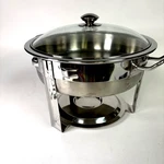Seville 4-QT. Commercial Stainless Steel Chafing Dish With Lid Model 14014. Fixed Price $47.96.