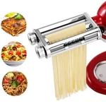 Favorkit Pasta Maker Attachment For Kitchenaid Stand Mixers,sturdy 3 In 1 Set.... Fixed Price $140.85.