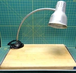 Carlisle HL8285B Flexiglow Heat Lamp With Cutting Board Carving Station. Fixed Price $449.98.