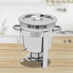 1 Pack 7.4QUART Stainless Steel Chafer Chafing Dish Sets Restaurant Food Warmer. Fixed Price $50.72.