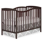 Dream Me Chelsea 5-IN-1 Convertible Crib Espresso Jpma 680-ESP. Fixed Price $352.73.