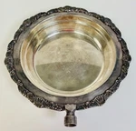 Vintage Newburyport Silver Plate Ornate Scrolls Chafing Dish # 4339. Fixed Price $14.99.