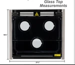 Greystone CF-RV21-D1 & CF-RV17-D1 Glass Stove Cover Top Tray Rv-camper. Fixed Price $109.99.