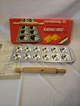 Raviolamp 12 Ravioli Chef / Cookie Canape Maker Made In Italy Imperia. Fixed Price $12.74.