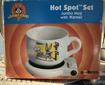 1998 New Looney Tunes Salton Bugs Bunny Hot Spot Set Decorative Mug Warmer. Fixed Price $22.75.