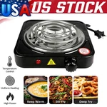 Portable Kitchen Electric Single Burner Hot Plate Cooktop Cooking Stove -1000W. Fixed Price $17.00.