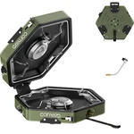 Cofiyard Propane 2-BURNER Camping Stove Carrying Bag And Gas Pressure. Fixed Price $99.73.