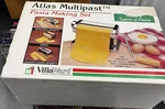 Marcato Atlas Multipast Pasta Maker 5 Type Set Villaware Ravioli Italy. Fixed Price $60.00.