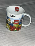 Lego Orlando Name Ian Souvenir Coffee Hot Chocolate Cocoa Mug Cup 2006. Fixed Price $23.16.