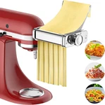 3-IN-1 Pasta Maker Attachment For Kitchenaid Mixer Roller & Cutter Set. Fixed Price $112.99.