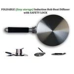 Foldable Induction Hob Heat Diffuser Stainless Steel, Gas Stovetop. Fixed Price $19.99.