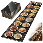 Electric Warming Tray For Buffet Party - 8 Panels Glass Top Heating .... Fixed Price $266.39.