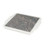 Hot Warming 7.75 Stone Plate With Cool Handles 10 X 9 Inches Microwaveable. Fixed Price $22.99.