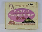 Casco Vintage Automatic Electric Food Warming Tray -- New-in-box With Manual. Fixed Price $29.85.