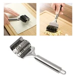Stainless Steel Lattice Roller Docker Cutter Noodle Maker Pasta Kitchen Tool. Fixed Price $8.99.