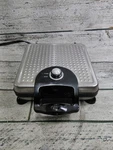 Food Network Belgian 4 Square Waffle Maker Sensio Model YDE813 Stainless Steel. Fixed Price $30.00.