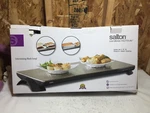 New Open Box Salton Cordless Hotray Warming 23.75 11.75 TWT40. Fixed Price $47.99.