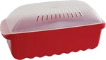 Microwave Pasta Cooker 6.4 Cup Red Easy Noodles Spaghetti Maker Kitchen Too. Fixed Price $20.17.