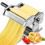 Sailnovo 3 Pasta Maker Machine - Adjustable 9.4X11.8X7 Inches, Silver. Fixed Price $75.94.