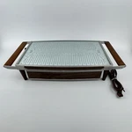 Vintage Salton Hotray Automatic Food Warmer H-134 Series Rotating Works. Fixed Price $29.99.