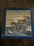 Culinary Essentials 4 Qt 3.7 Liter Stainless Steel Chafing Dish Pot. Fixed Price $35.00.