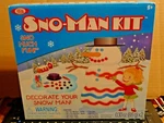 Ideal Sno-man Kit Decorate Your Own Snow Maker New In Box Much Fun. Fixed Price $19.99.