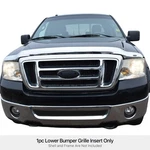 Fits 2006-2008 Ford F-150 Bumper Stainless Black Mesh Grille Insert. Fixed Price $84.99.