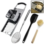 Premium Grade Stainless Steel Spaetzle Maker With Comfort Grip Normal, Silver. Fixed Price $26.05.