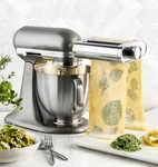 Kitchenaid 3-IN-1 Pasta Attachment Stand Mixer Roller Cutter Set Steel New Seal. Fixed Price $215.95.