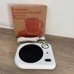 Brookstone Beverage Coffee Warmer MEC-179T Plate Tea Auto-shut Nos. Fixed Price $13.95.
