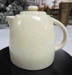 Starbucks Art Deco Tea Pot Creamy White C2012 Matte Dishwasher Microwave Safe. Fixed Price $23.80.