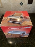 Imperia Dal 1932 Noodle Pasta Maker Machine Wood Crank Handle Made Italy Nib. Fixed Price $55.00.