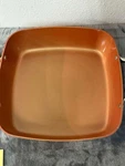 Copper Chef 11 X 4" Pan With Induction Cooktop 7.2QT Casserol Lid. Fixed Price $20.99.