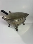 Vintage 1950S Charles Beller Sheffield Silver Plated Chafing Dish. Fixed Price $26.99.