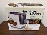 Hamilton Beach 86650 Electric Pasta & Noodle Maker - White. Fixed Price $119.99.