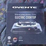 Ovente Stainless Steel Coil Electric Cooktop BGC101B 6-INCH Temperature Control. Fixed Price $10.53.
