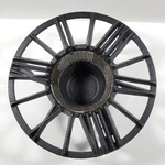 Vintage Pyrex Clock Face Cast Iron Trivet Warming Stand Roman Numerals - 36 Cw. Fixed Price $24.95.