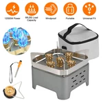 New Portable Butane Propane Burner Outdoor Backpacking Camping Gas Stove Cooker. Fixed Price $31.74.